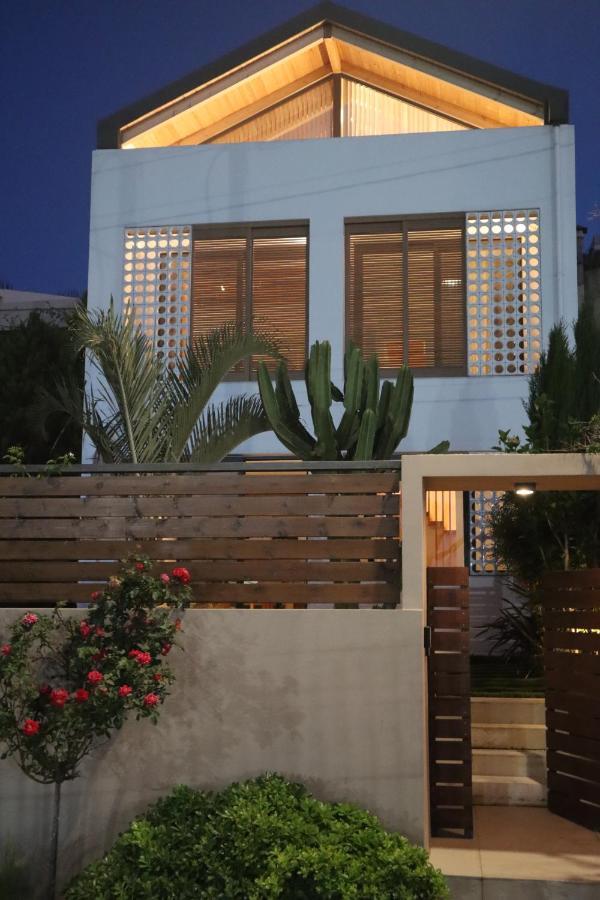 Fos Villa, A Luxe House With Private Heated Pool Galatás 외부 사진
