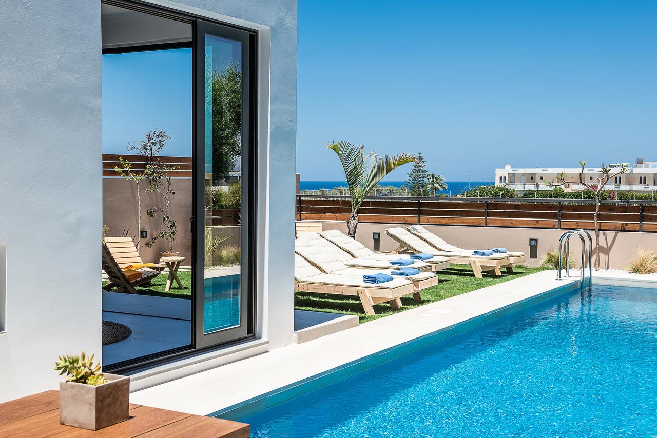 Fos Villa, A Luxe House With Private Heated Pool Galatás 외부 사진