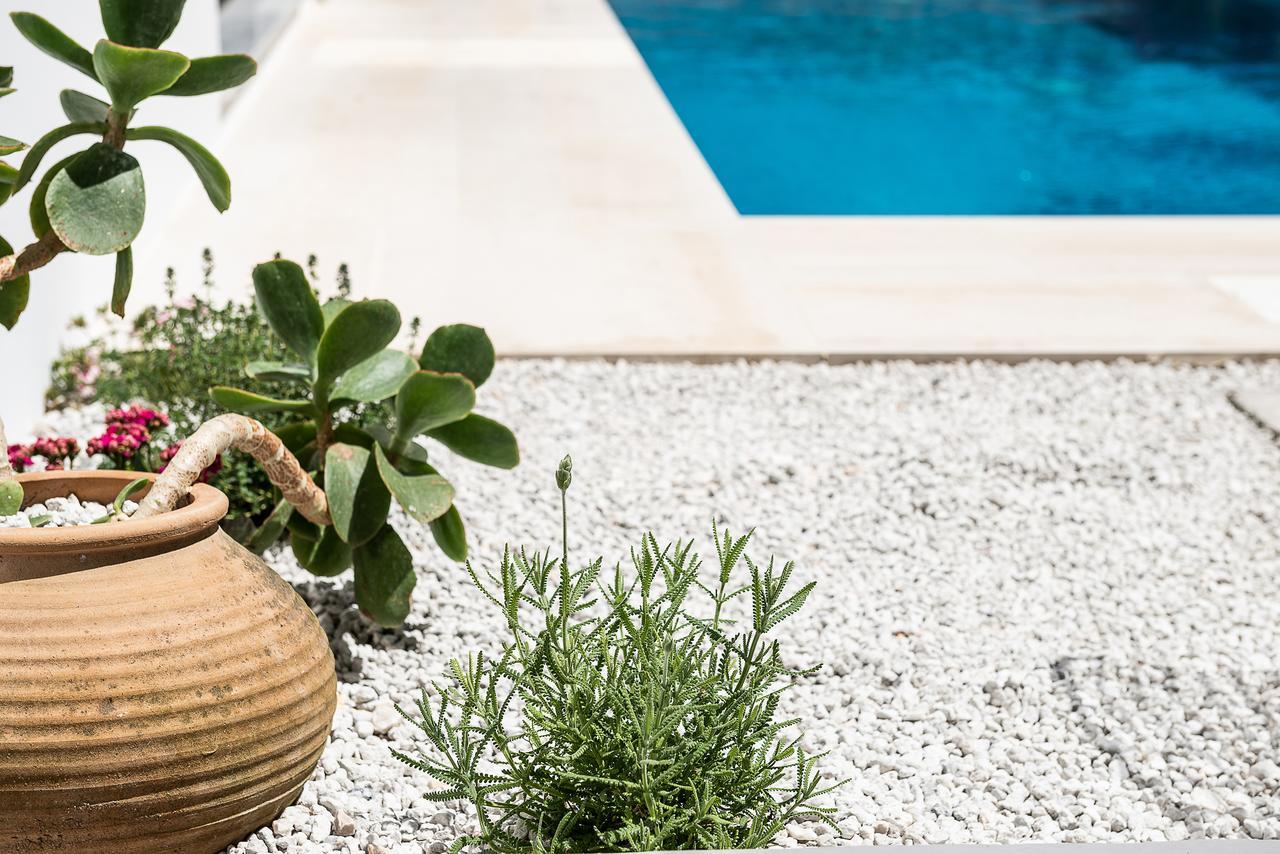 Fos Villa, A Luxe House With Private Heated Pool Galatás 외부 사진