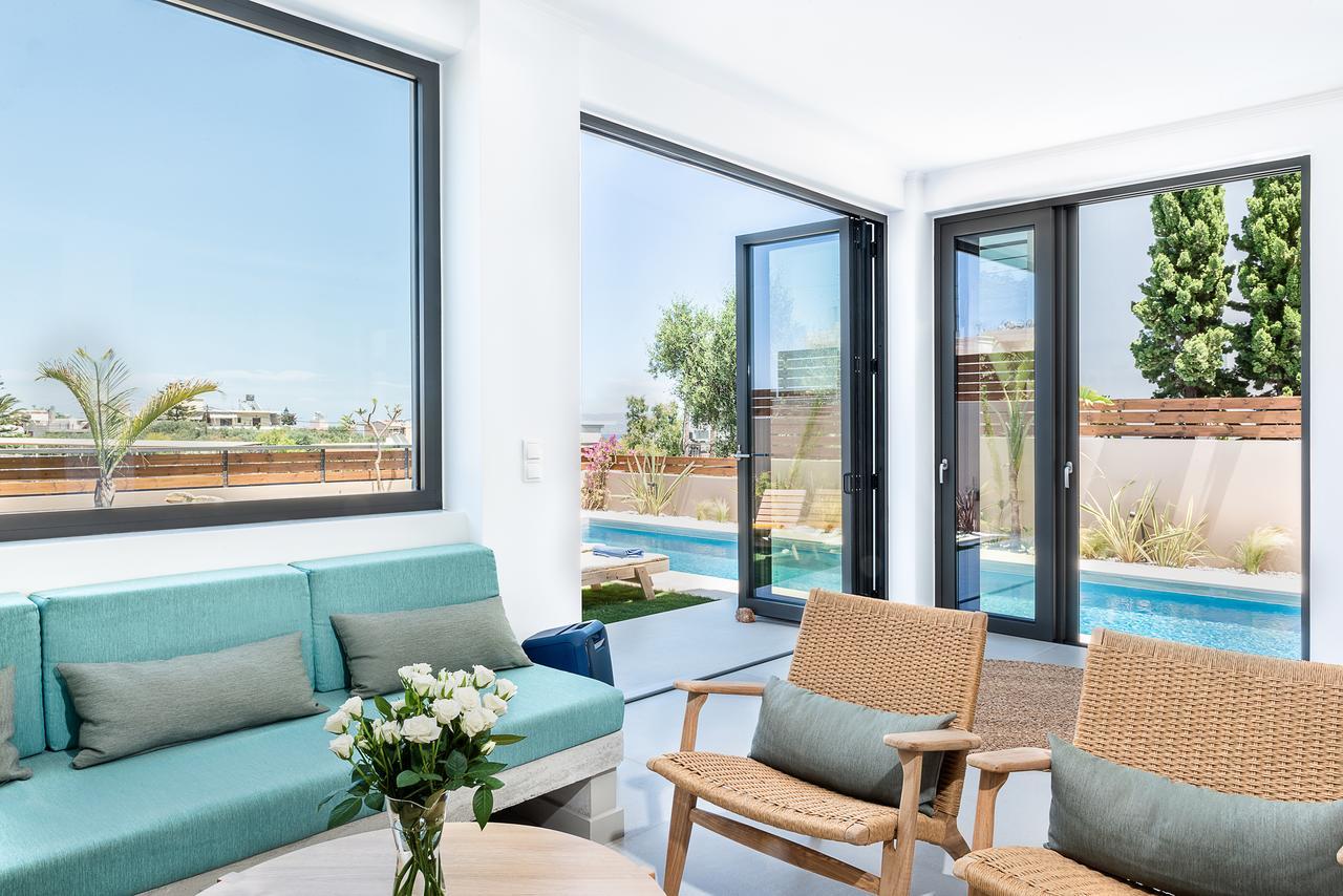 Fos Villa, A Luxe House With Private Heated Pool Galatás 외부 사진