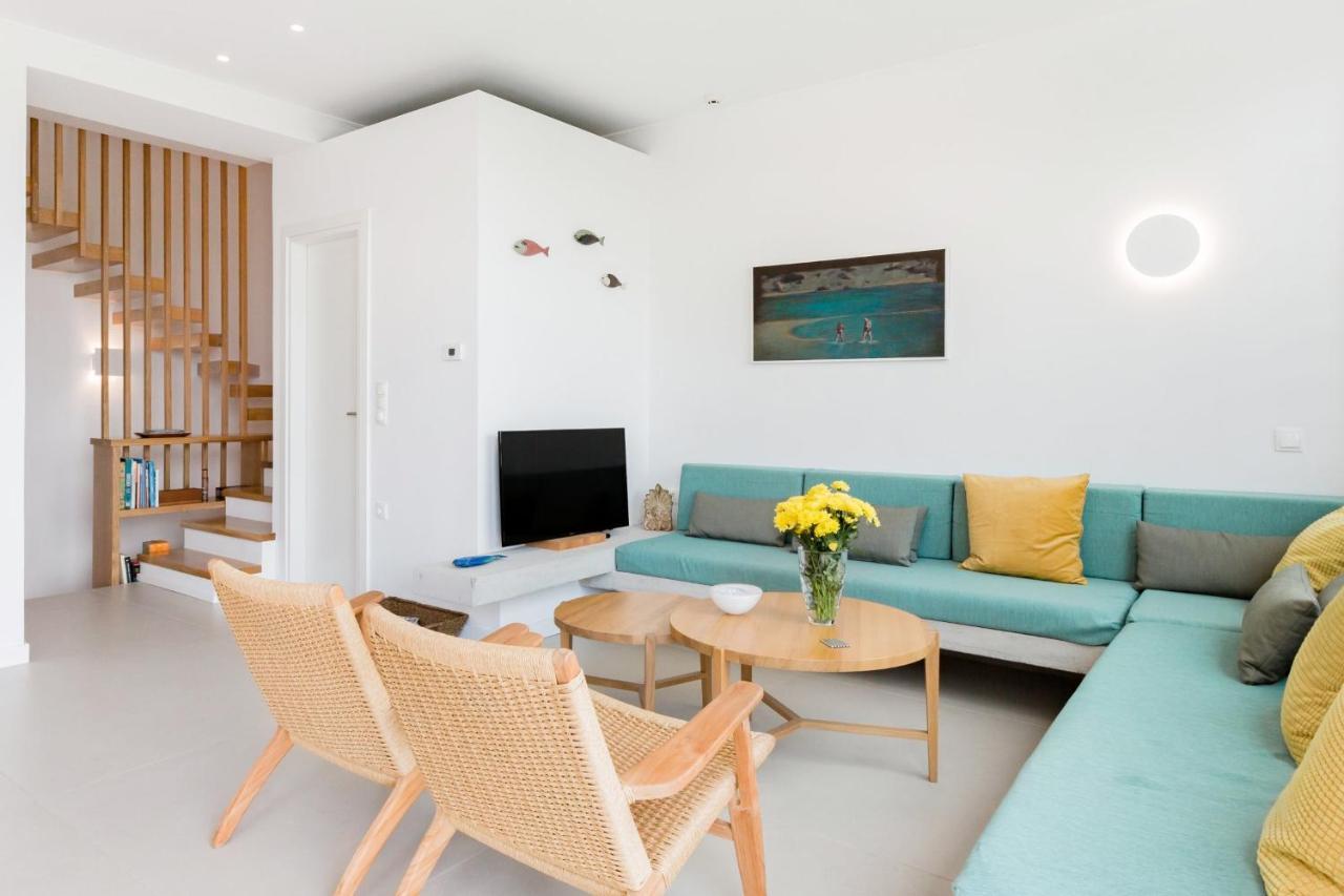Fos Villa, A Luxe House With Private Heated Pool Galatás 외부 사진