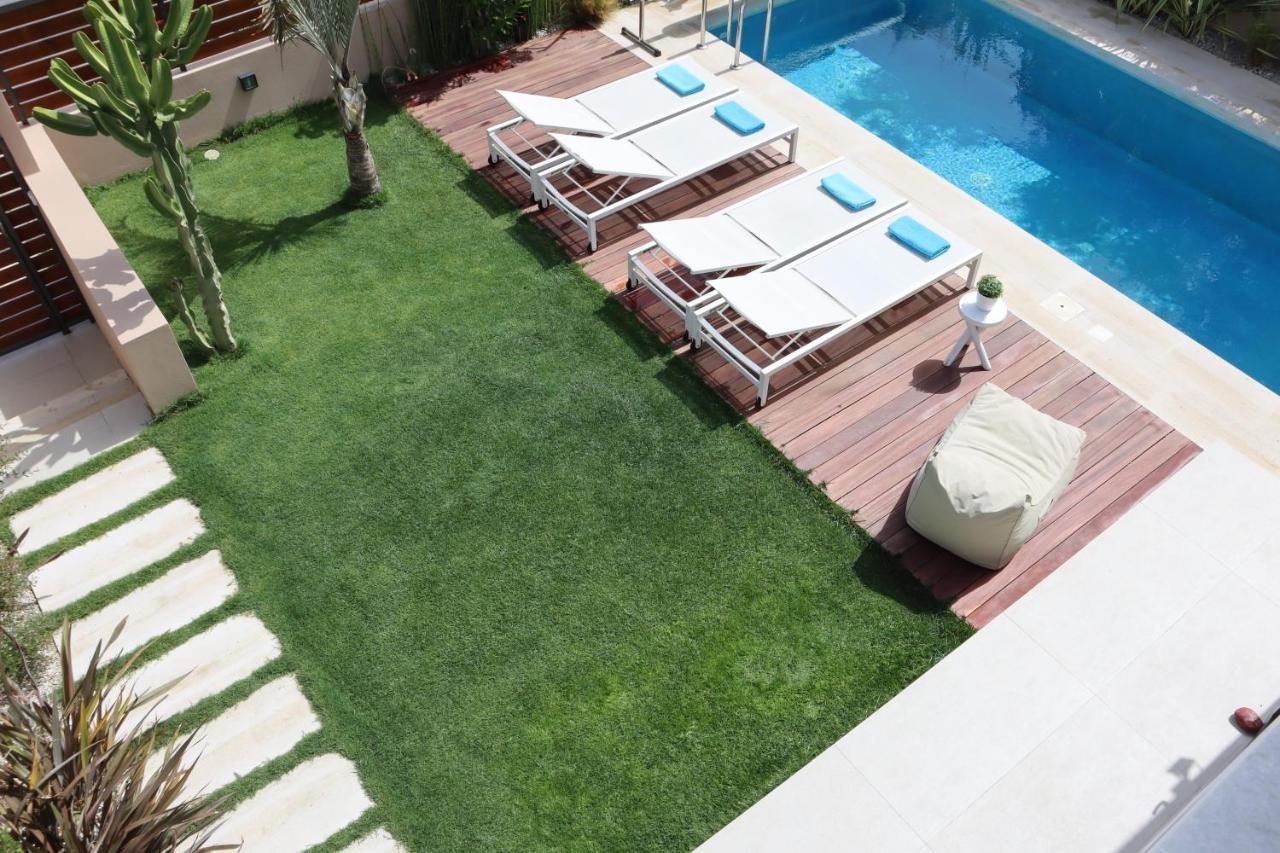 Fos Villa, A Luxe House With Private Heated Pool Galatás 외부 사진